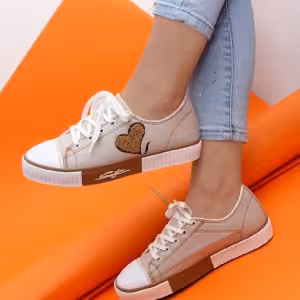 کتانی طرح قلب