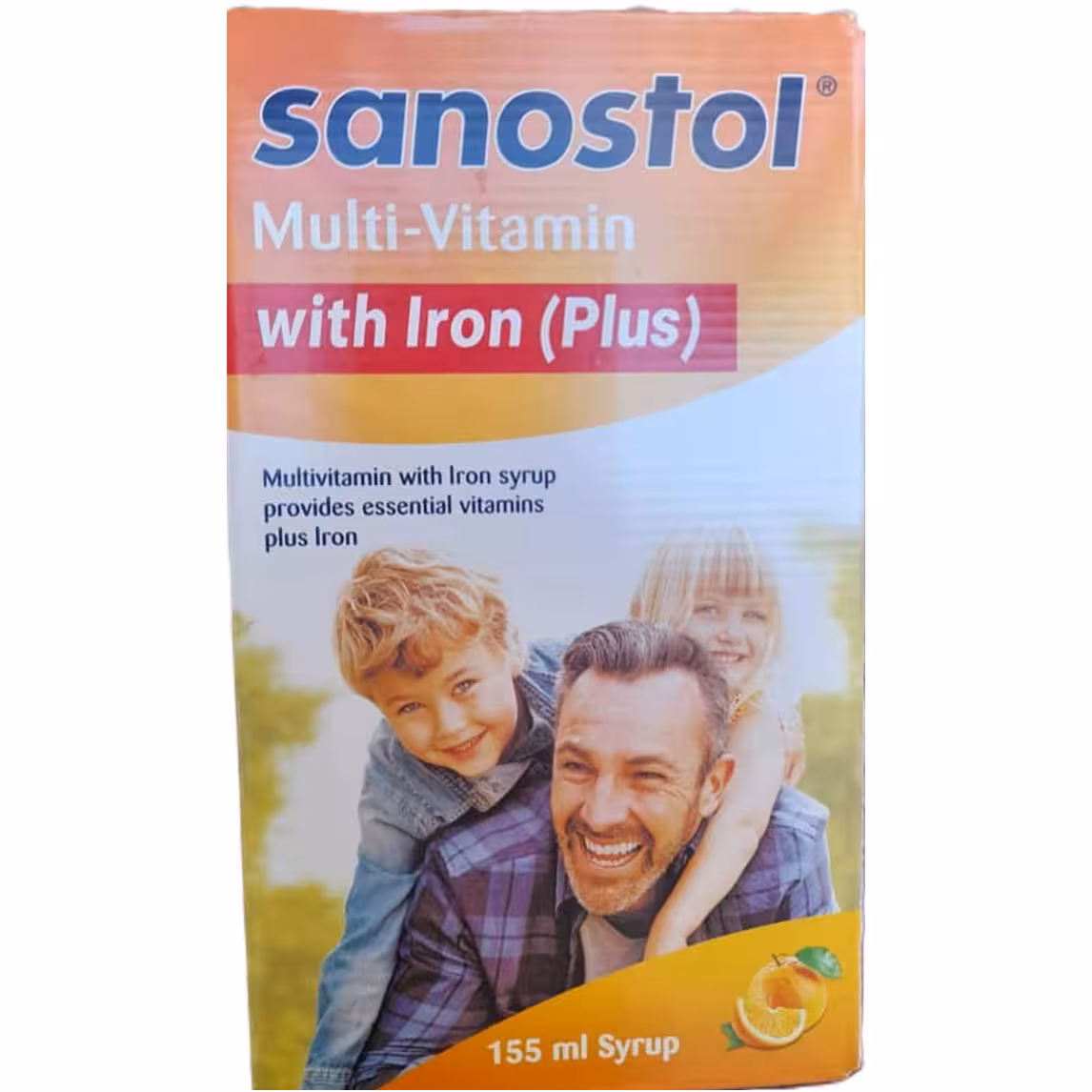 شربت مولتی ویتامین پلاس آهن سانستول