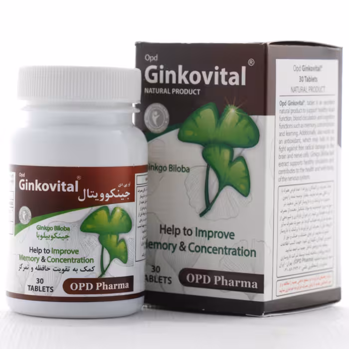 قرص جینکوویتال او پی دی فارما - دارونت