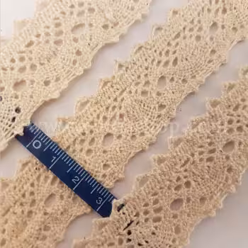 نوار قلاب بافی کرم کد 1448