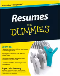 خرید و دانلود نسخه کامل کتاب Resumes for Dummies (6th ed)