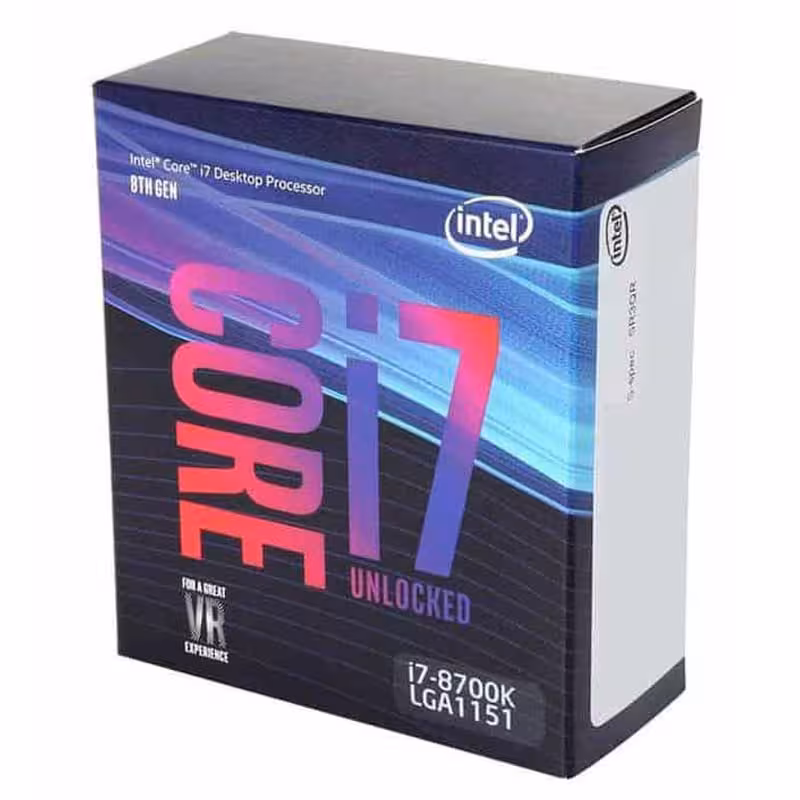 پردازنده مرکزی اینتل سری Coffee Lake مدل Core i7-8700K