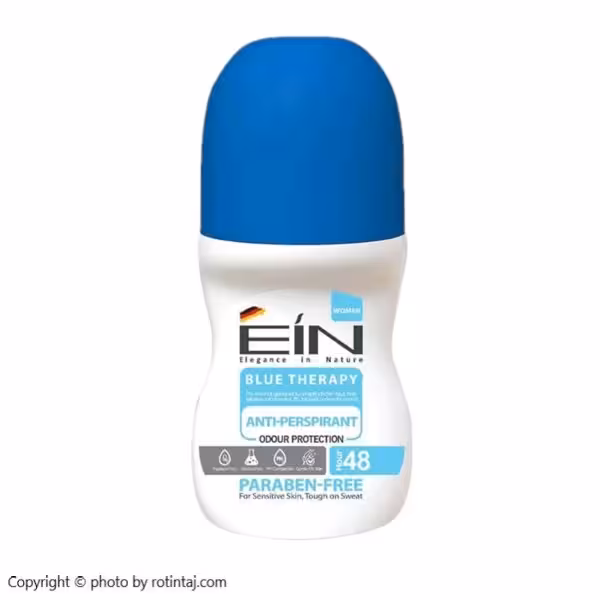 رول ضد تعریق زنانه بلو تراپی ای آی ان 50 میلی