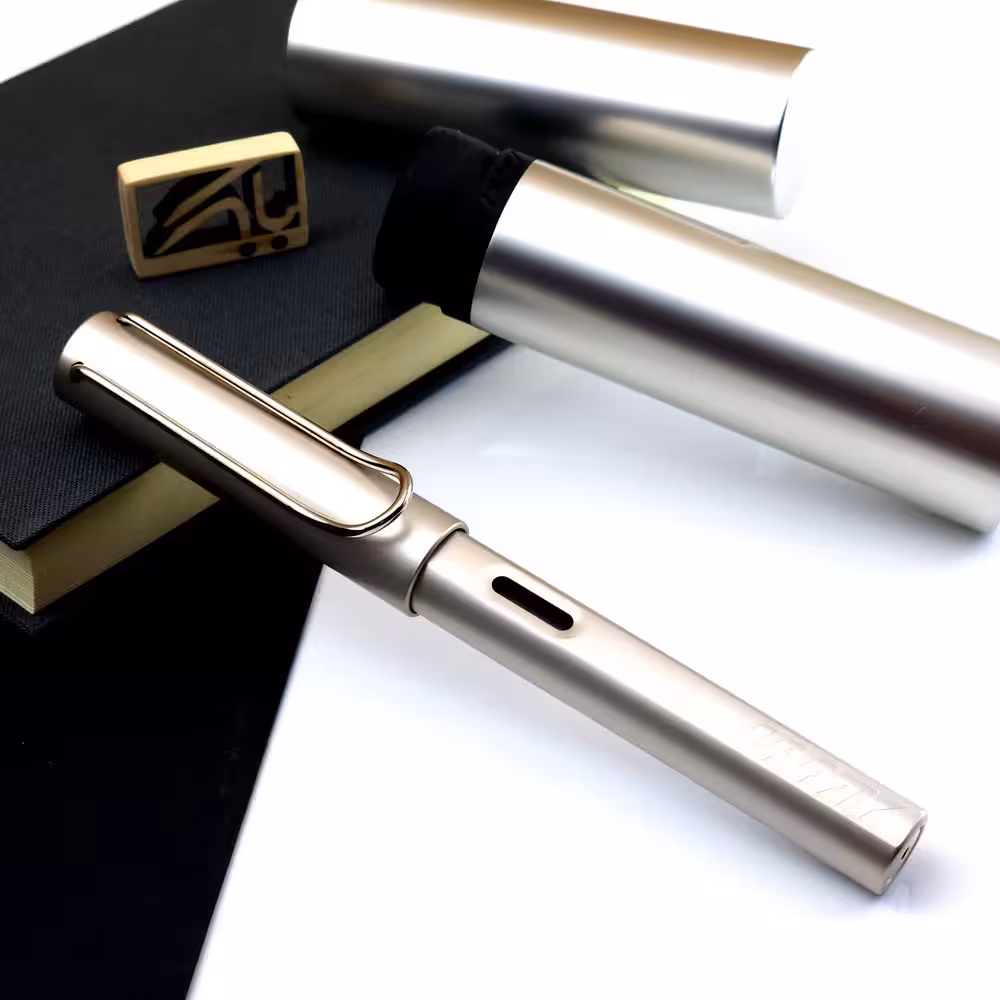 خودنویس لامی ال ایکس پالادیوم با سرقلم استیل [خوش قیمت] LAMY LX FP Palladium steel nib