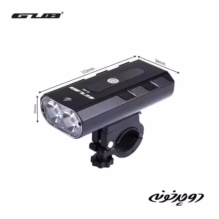 چراغ جلو 800 لومن و پاوربانک Gub G-69