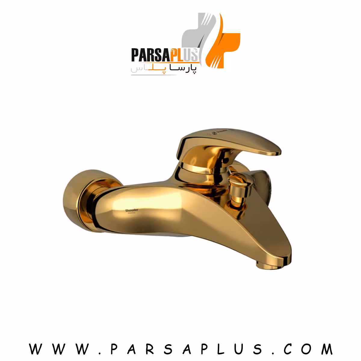 شیر حمام شودر مدل سنیور طلا