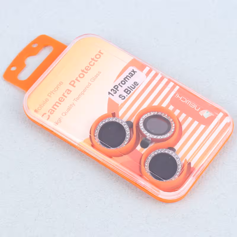 محافظ لنز رینگی نگین دار iPhone 13 Pro / 13 Pro Max کد P8597