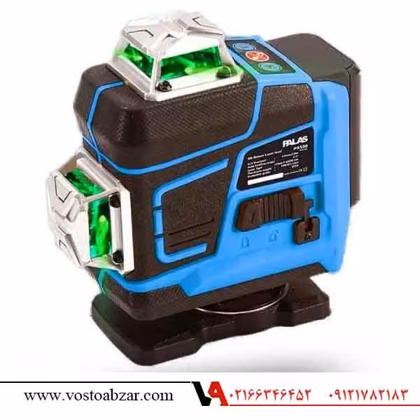 تراز لیزری 16 خط 2 باتری نور سبز پالاس مدل P5150