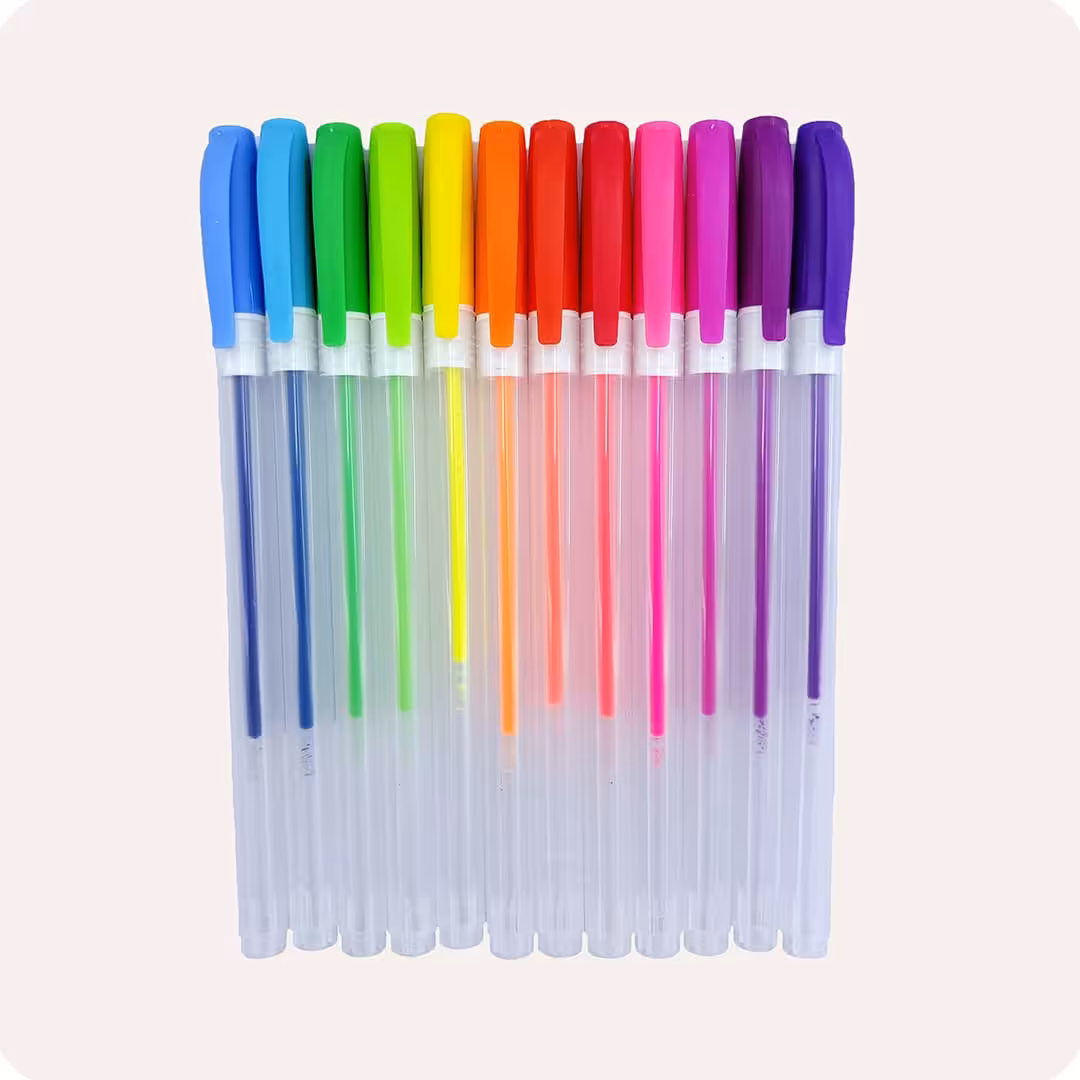 پک خودکار 12 رنگ