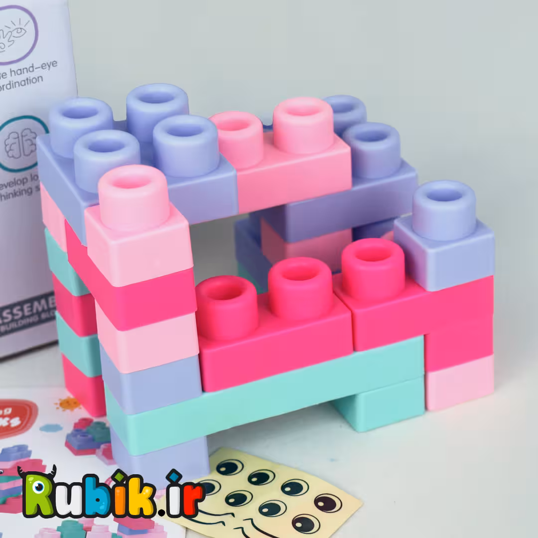 لگو نرم سیلیکونی 32 قطعه