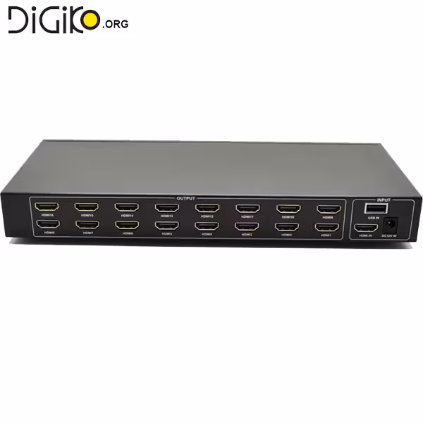 اسپلیتر 16 پورت HDMI سه بعدی   پورت 1080p USB (مارک فرانت)