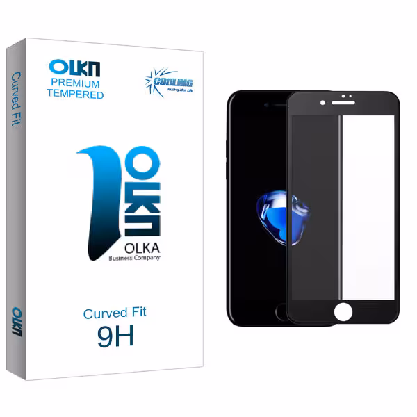 محافظ صفحه نمایش شیشه ای کولینگ مدل Olka glass مناسب برای گوشی موبایل اپل iphone 8
