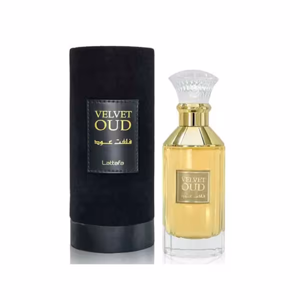 ادکلن لطافه ولوت (فلفت) عود Lattafa Velvet Oud مردانه و زنانه حجم 100 میلی لیتر