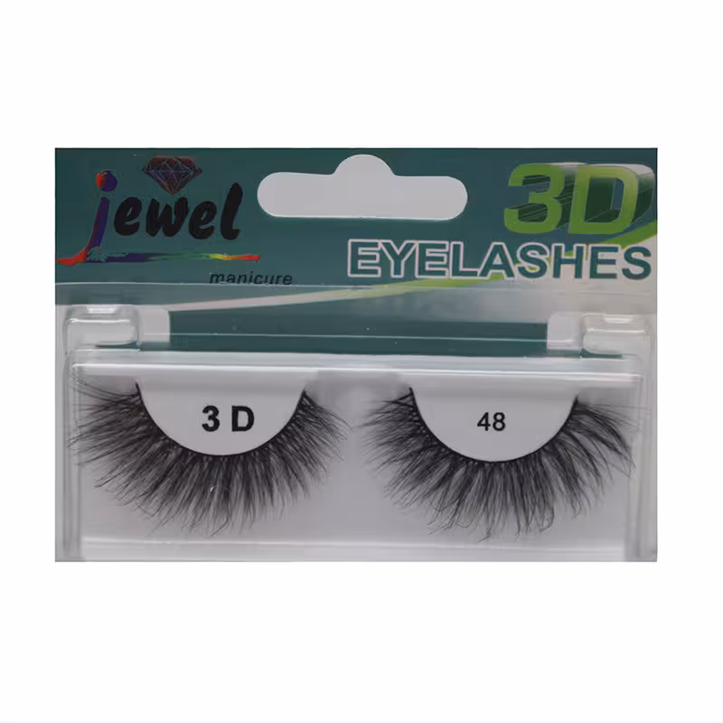 مژه مصنوعی 3D جیول شماره 48