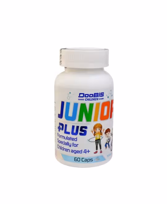 کپسول مولتی ویتامین کودکان جونیور پلاس برند دوبیس 60 عددی