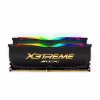 رم کامپیوتر او سی پی سی DDR4 دو کاناله 3200مگاهرتز مدل X3TREME RGB CL16 Black  ظرفیت 16 گیگابایت