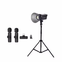 کیت تولید محتوا ویدئو لایت Sierra SR-0811 ، پایه نور 805 و میکروفون K9