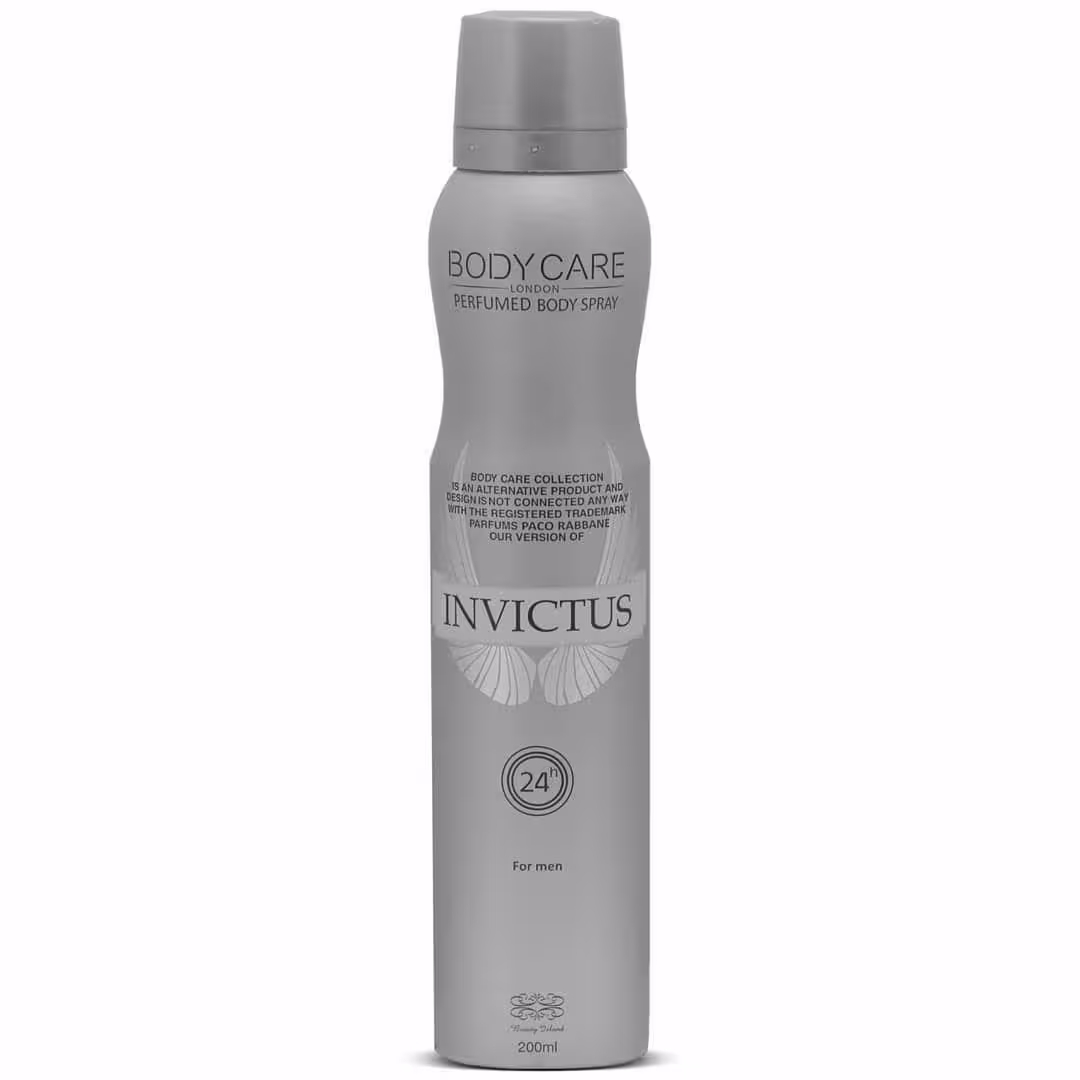 اسپری بدن بادی کر مردانه رایحه اینوکتوس Body Care Invictus For Men