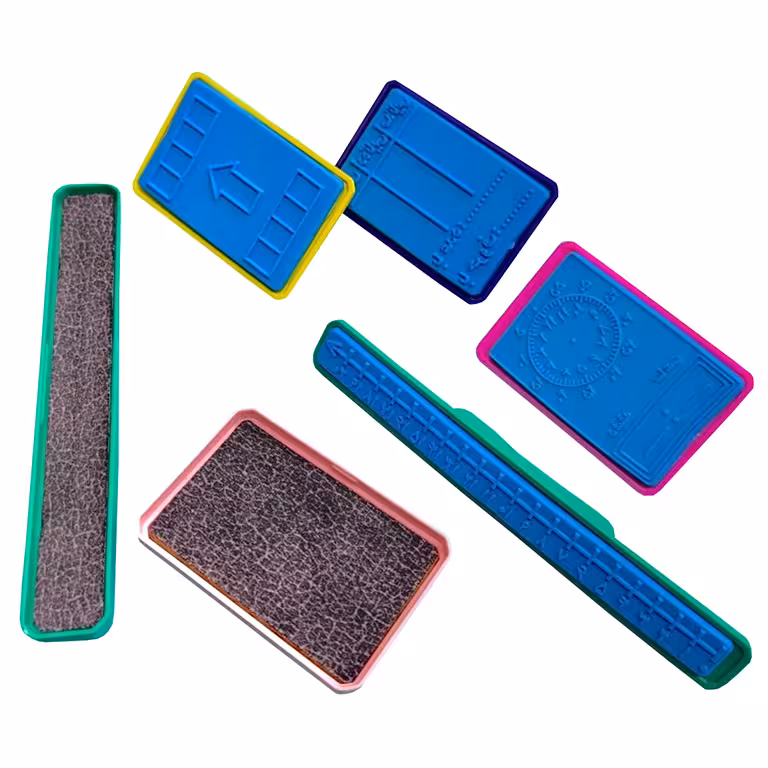 پک 4 عددی مهر آموزشی دوم ابتدایی (همراه با استامپ)