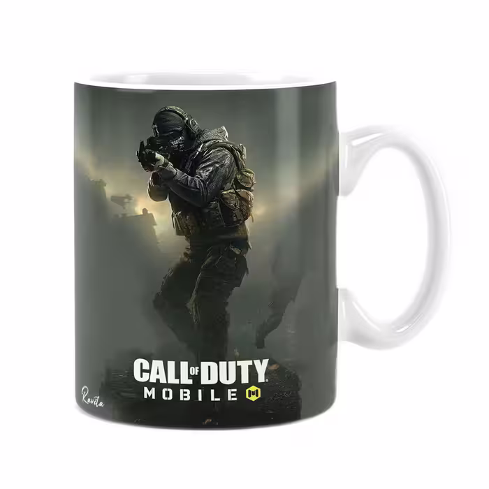 ماگ راویتا طرح کالاف دیوتی موبایل - Call of Duty کد 3702