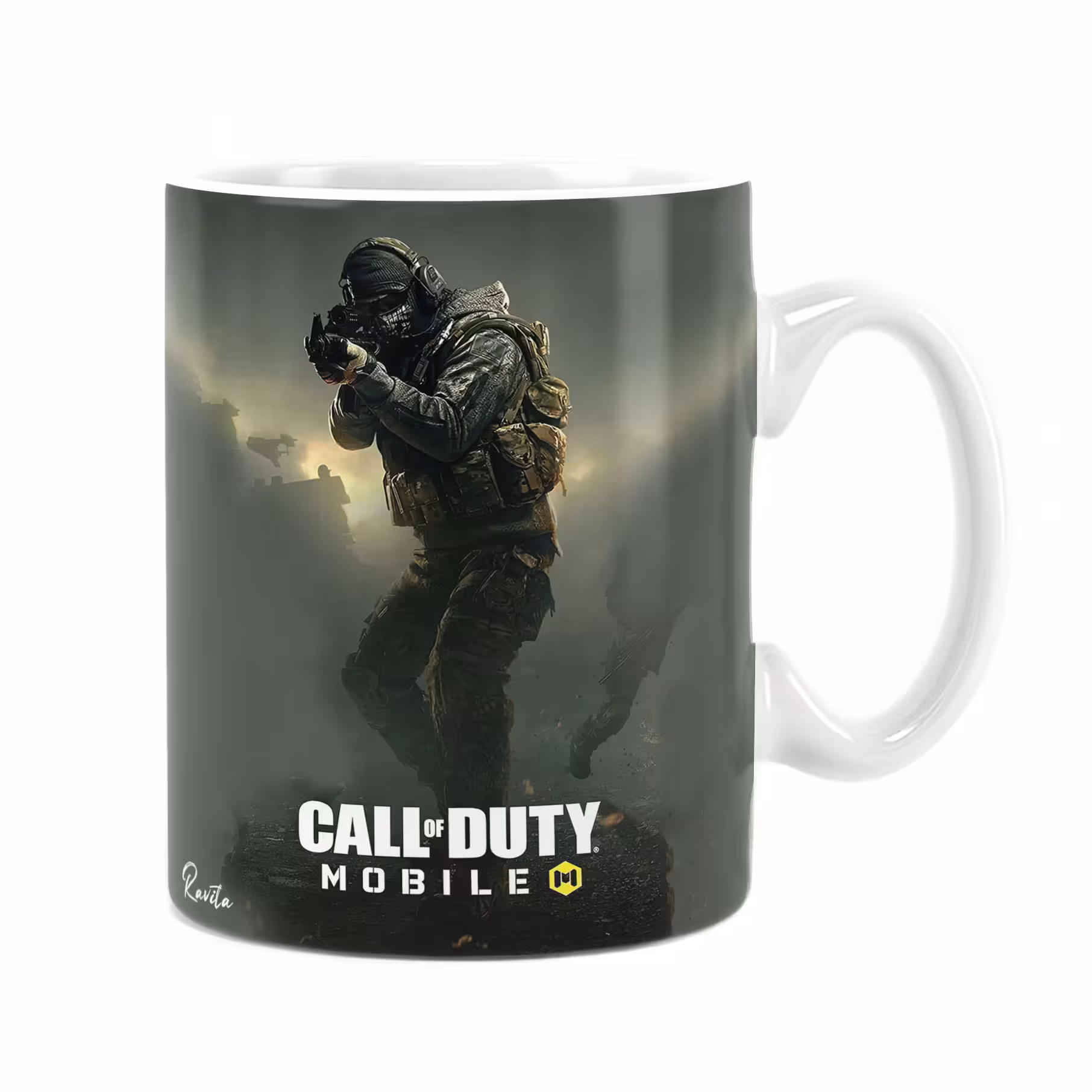 ماگ راویتا طرح کالاف دیوتی موبایل - Call of Duty کد 3702