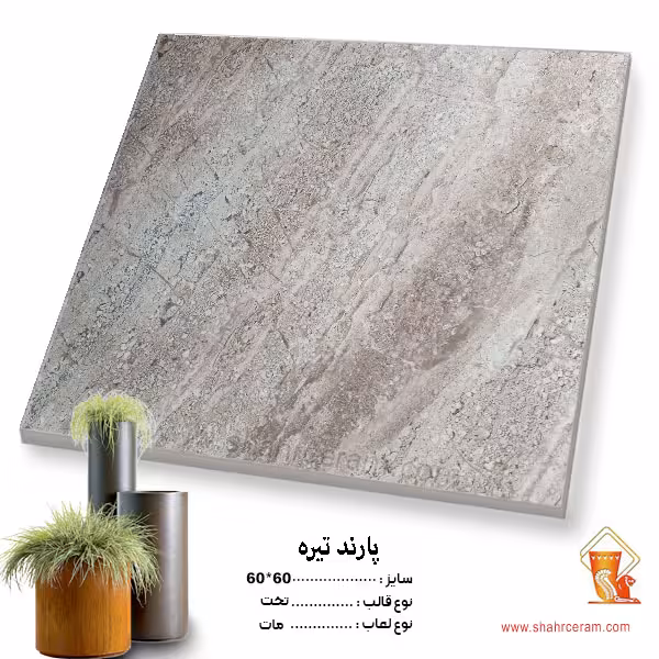 سرامیک پارند تیره 60*60 کاشی پاسارگاد آباده