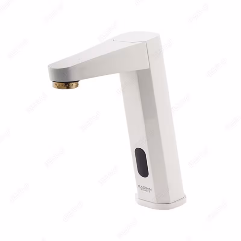 شیر روشویی هوشمند راسان مدل تیارا شیری طلایی