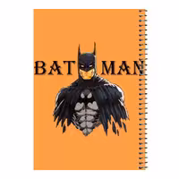 دفتر مشق 80 برگ اس جی مدل بتمن کد 34
