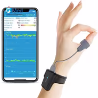 پالس اکسیمتر ( هولتر اکسیژن خون ) Viatom مدل Checkme O2 - فروشگاه تجهیزات پزشکی جی مِد