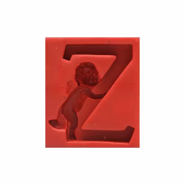 ملد حروف Z فرشته دار