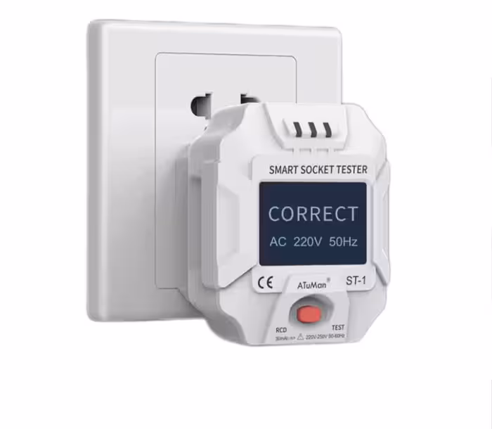 تستر پریز برق هوشمند شیائومی Atuman smart Socket Tester ST1 «نسخه جدید – ارسال فوری»