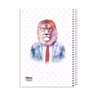 دفتر 100 برگ سیمی فانتزی الیپون طرح 2