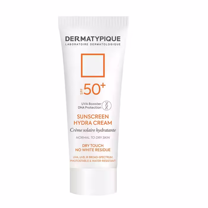 ضد آفتاب بی رنگ هیدرا پوست نرمال تا خشک 50 میلی لیتر درماتیپیک Dermatypique