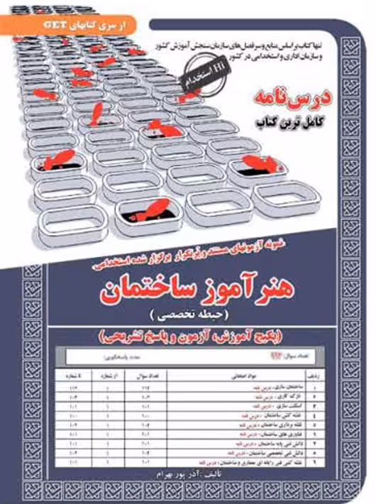آزمون استخدامی هنرآموز ساختمان حیطه تخصصی پور بهرام سامان سنجش