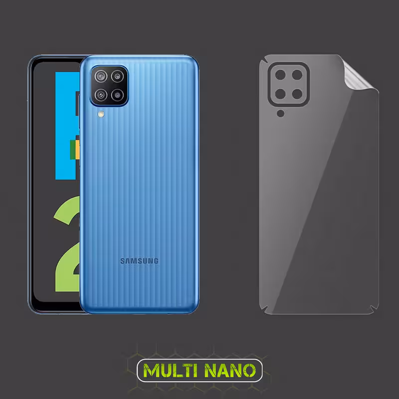 محافظ صفحه نمایش مولتی نانو مدل X-SFT مناسب برای گوشی موبایل سامسونگ Galaxy M12به همراه محافظ پشت | کالا برتری