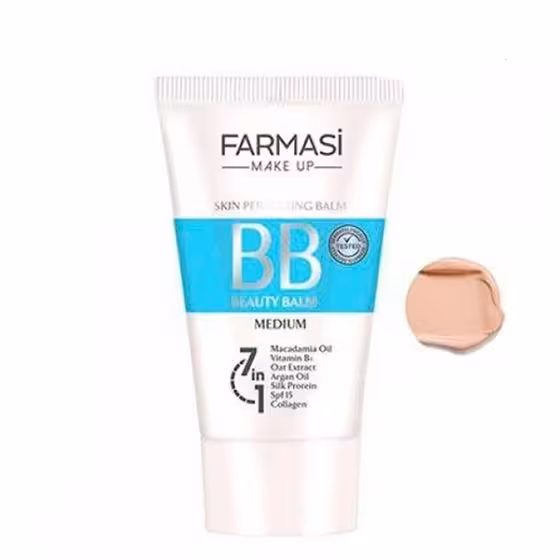 بی بی کرم فارماسی رنگ مدیوم 03 FARMASi MAKE UP BB COLOR CONTROL MEDIUM