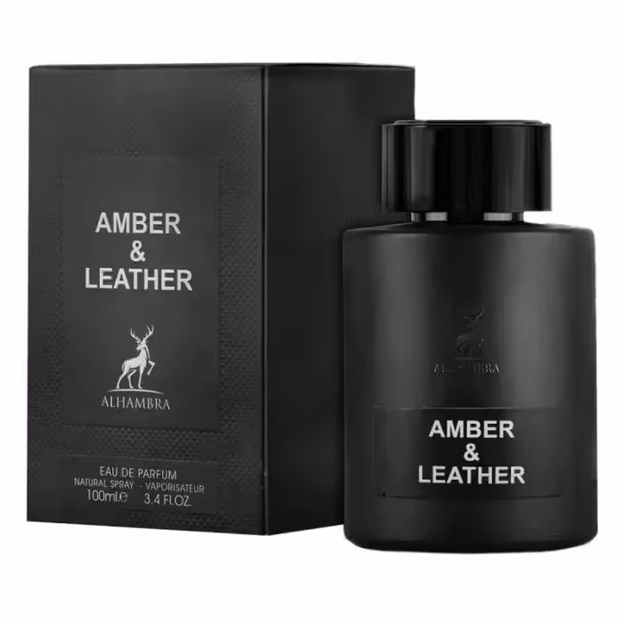 ادوپرفیوم Amber & Leather از برند Maison Alhambra