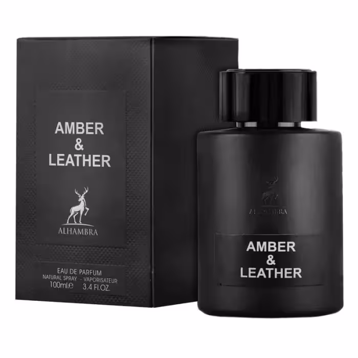 ادوپرفیوم Amber & Leather از برند Maison Alhambra
