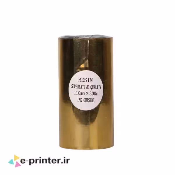ریبون چاپ لیبل پرینتر Resin 110mm*300m