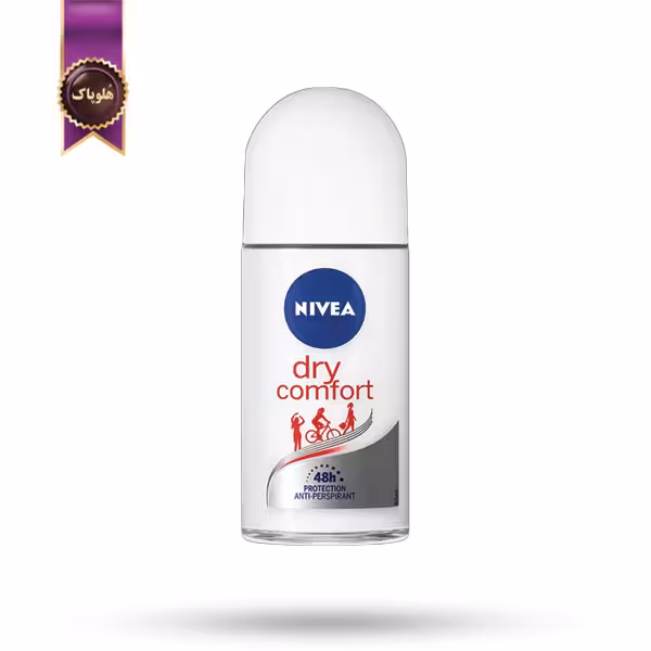 مام رول ضدتعریق زنانه نیوا NIVEA مدل حس خشک و آرامش‌بخش Dry Comfort حجم 50 میلی‌ لیتر (اورجینال)
