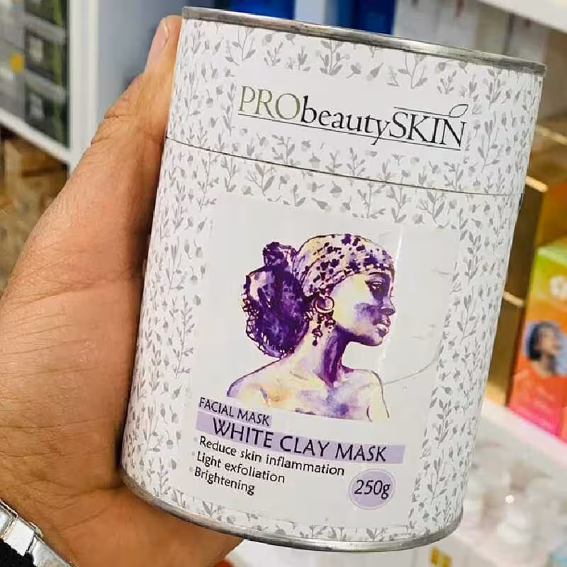 ماسک خاک رس 250گرمی پروبیوتی رس سفید