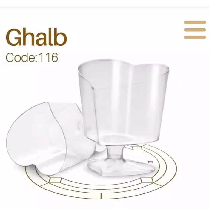 لیوان دسر 10 عددی قلب پایه دار (مخصوص پذیرایی ژله و انواع دسر)