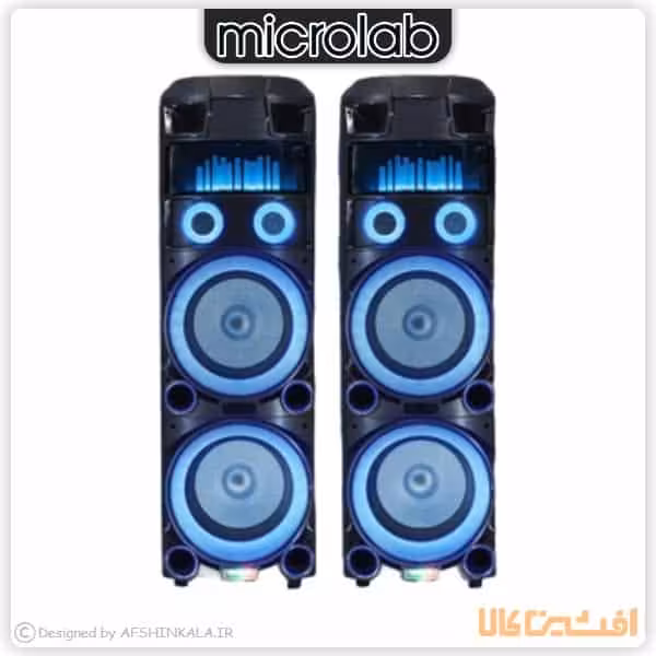 اسپیکر میکرولب مدل KM-S400 3D Rain Fall Light