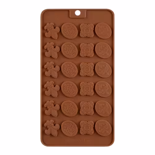 قالب شکلات طرحدار سکه ای