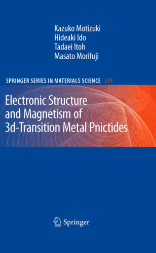 خرید و دانلود نسخه کامل کتاب Electronic Structure and Magnetism of 3d-Transition Metal Pnictides