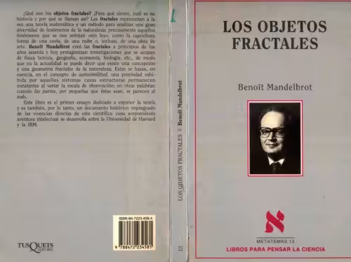 خرید و دانلود نسخه کامل کتاب Los objetos fractales: forma, azar y dimensión