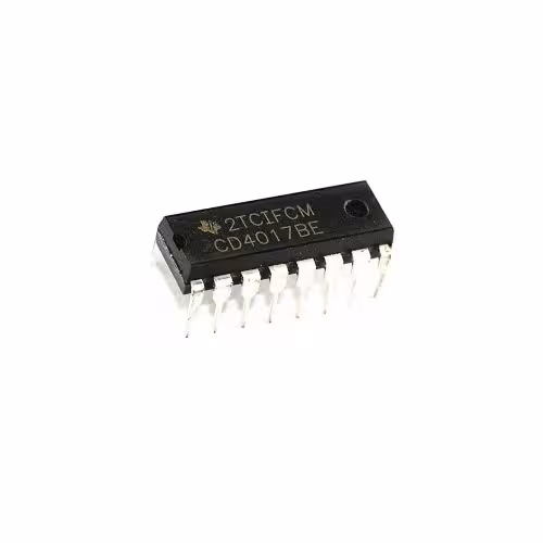 آی سی شمارنده CD4017 پکیج DIP-16 اورجینال
