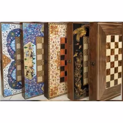 تخته نرد قاب چوب