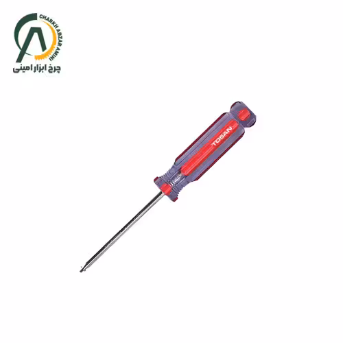 پیچ گوشتی 100*3 چهارسو کریستالی توسن مدل T903N-100PH.0