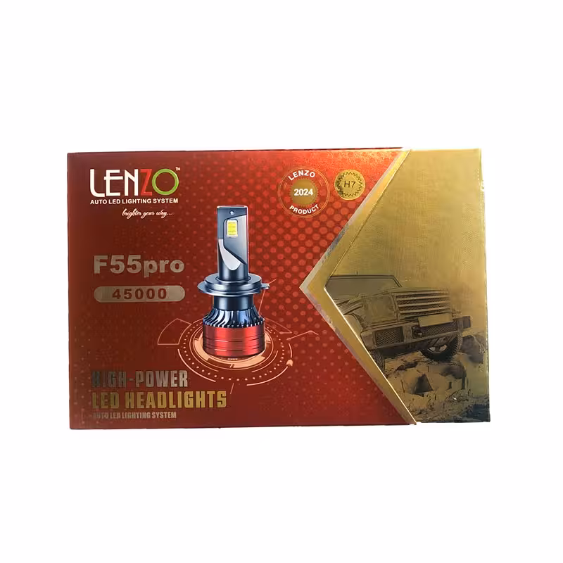 لامپ هدلایت خودرو لنزو Lenzo F55Pro پایه H11
